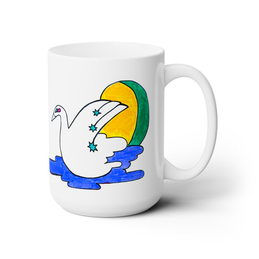 Swans - Ceramic Mug 15oz
