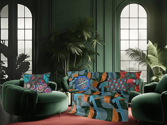 Saturated Hues in Maximalism: Making a Statement in Eclectic Spaces - POP DECO