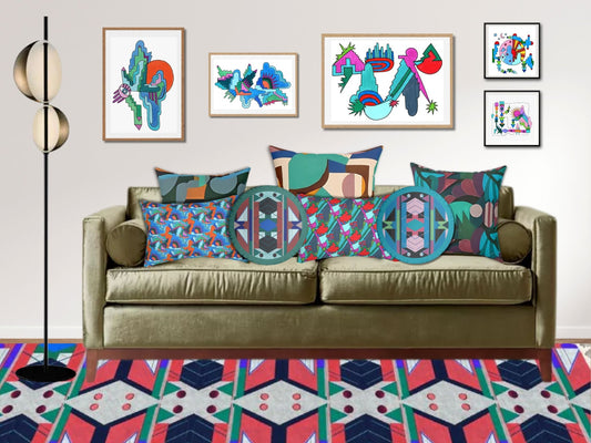 The Art of Mixing Prints in Maximalism: Finding Balance in Chaos - POP DECO