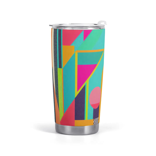 Wild Pattern Pop Art Geometric All Over Print To Go Mug Tumbler 20oz