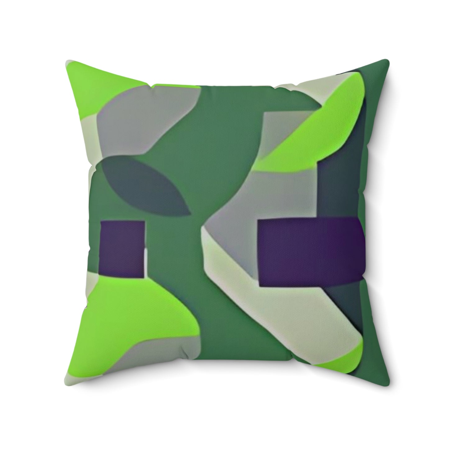 Kaleidoscope Reimagined Abstract Art Deco Throw Pillow | Colorful Eclectic Maximalist Cushion