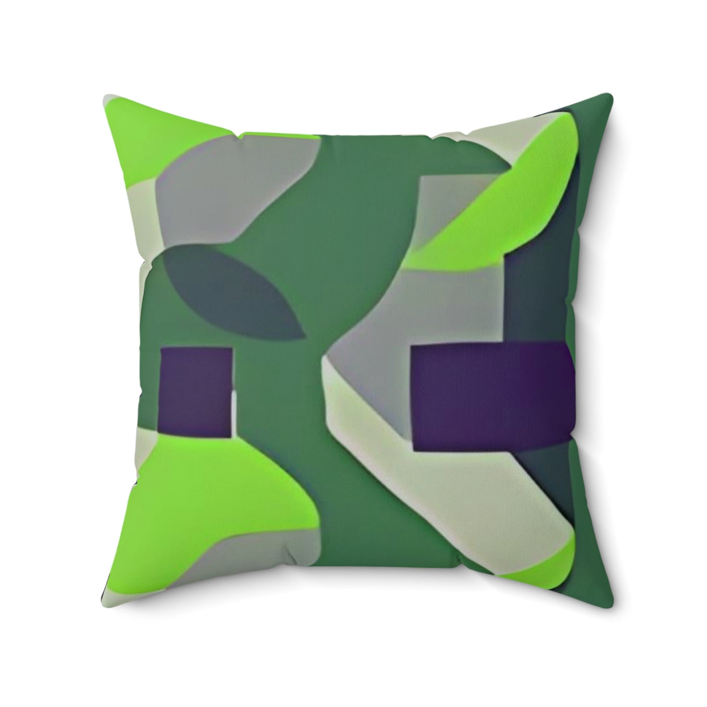 Kaleidoscope Reimagined Abstract Art Deco Throw Pillow | Colorful Eclectic Maximalist Cushion