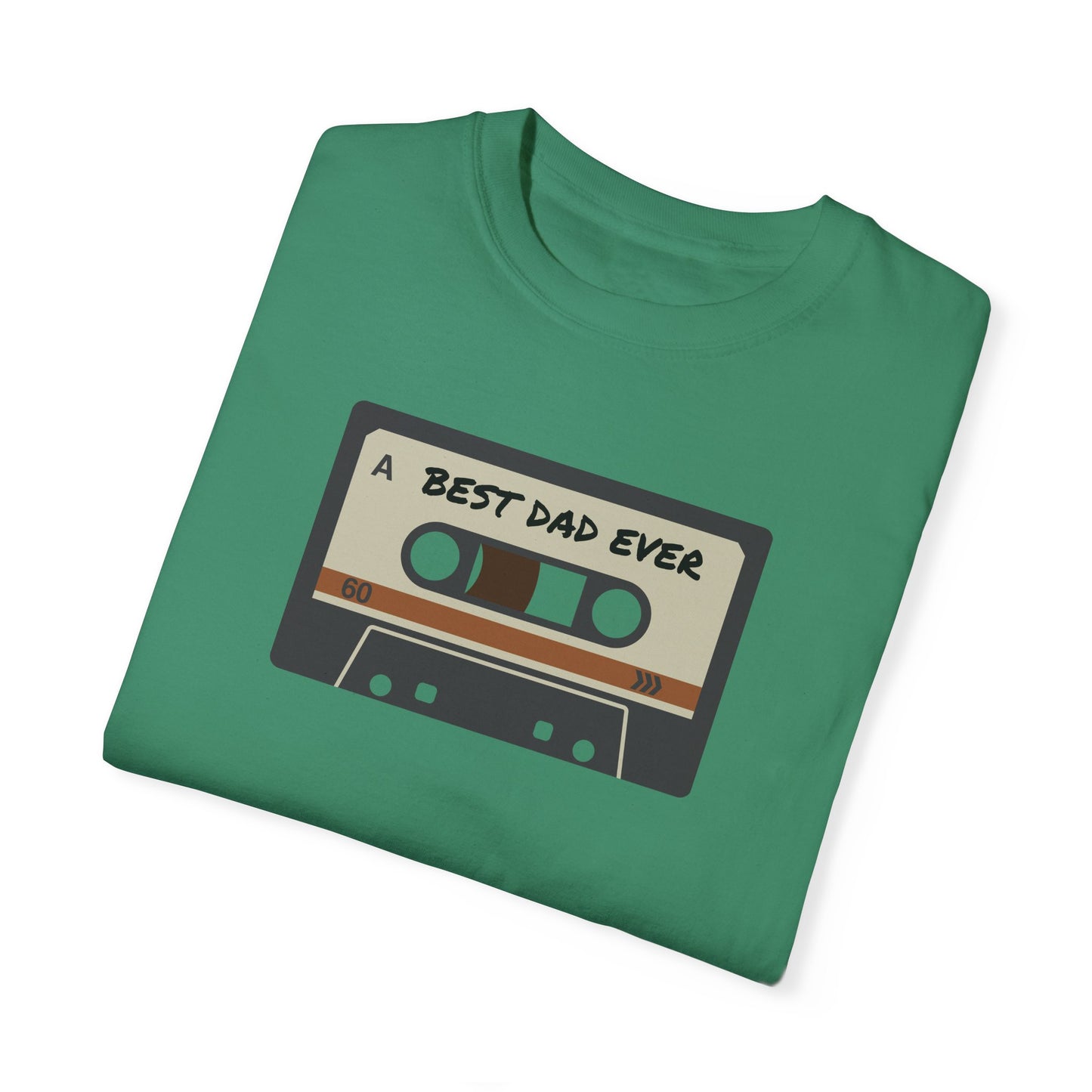 Best Dad Ever Mixtape Tshirt for Father's Day Gift for Musician Music Lover T-shirt Retro Dad Vibes Comfort Colors Tee Shirt Made in USA