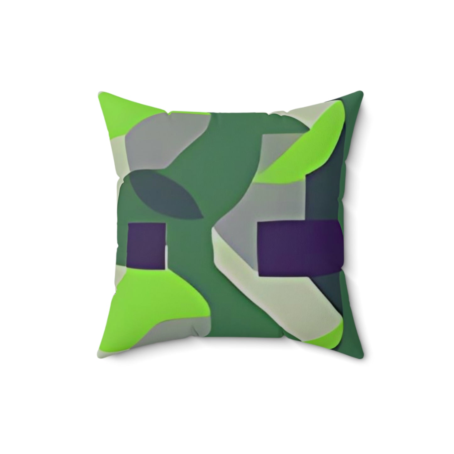 Kaleidoscope Reimagined Abstract Art Deco Throw Pillow | Colorful Eclectic Maximalist Cushion