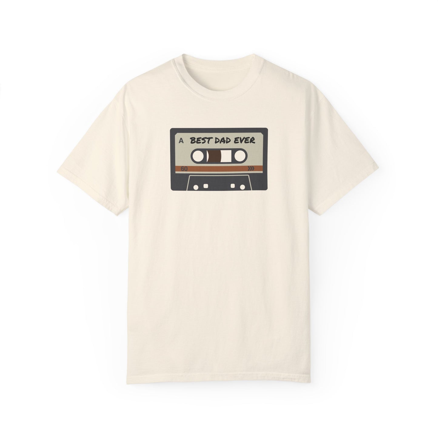 Best Dad Ever Mixtape Tshirt for Father's Day Gift for Musician Music Lover T-shirt Retro Dad Vibes Comfort Colors Tee Shirt Made in USA