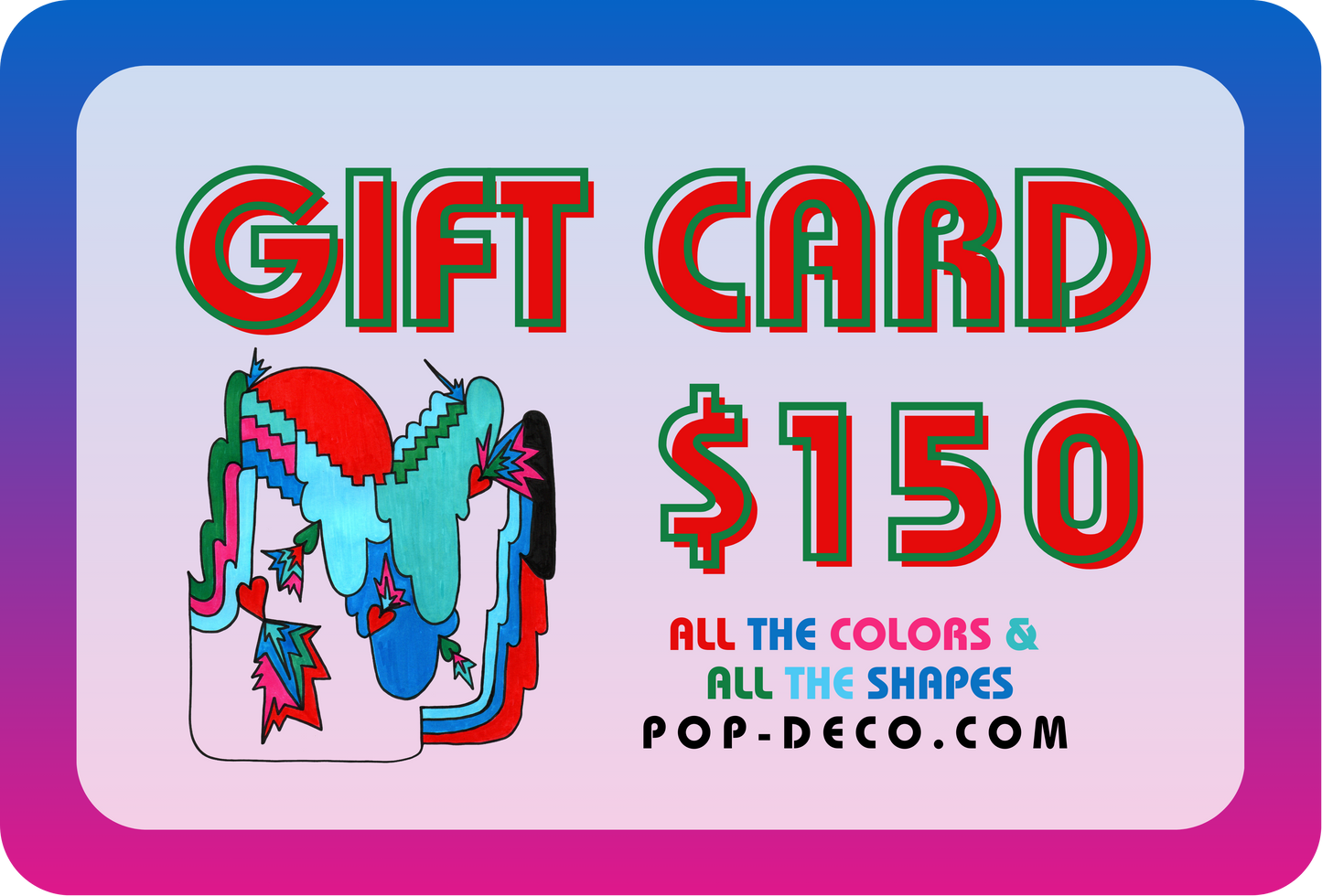 Pop Deco e - Gift Card – The Perfect Gift for Design Lovers - POP DECO