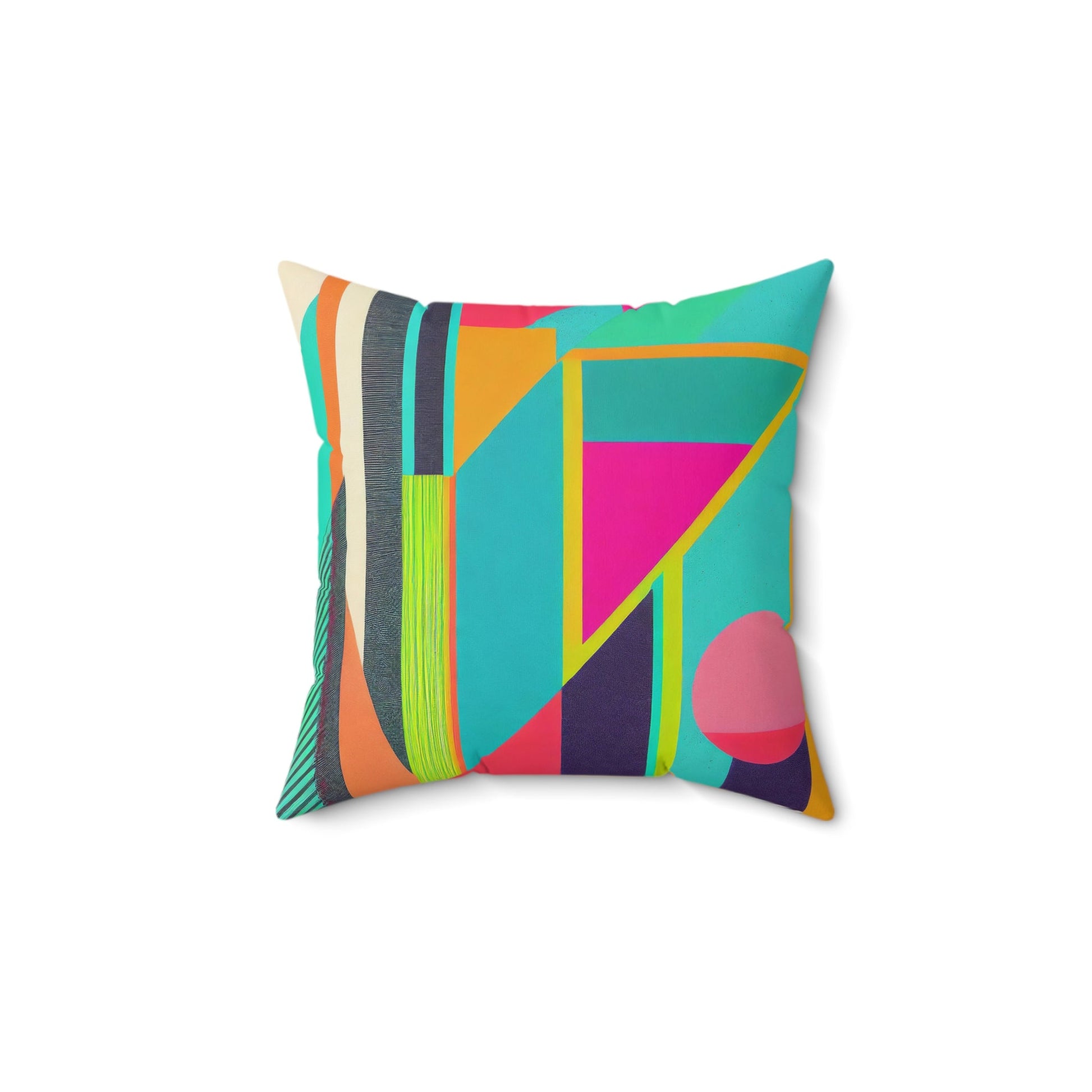 Abstract Pop Art Deco Colorful Square Pillows - POP DECO