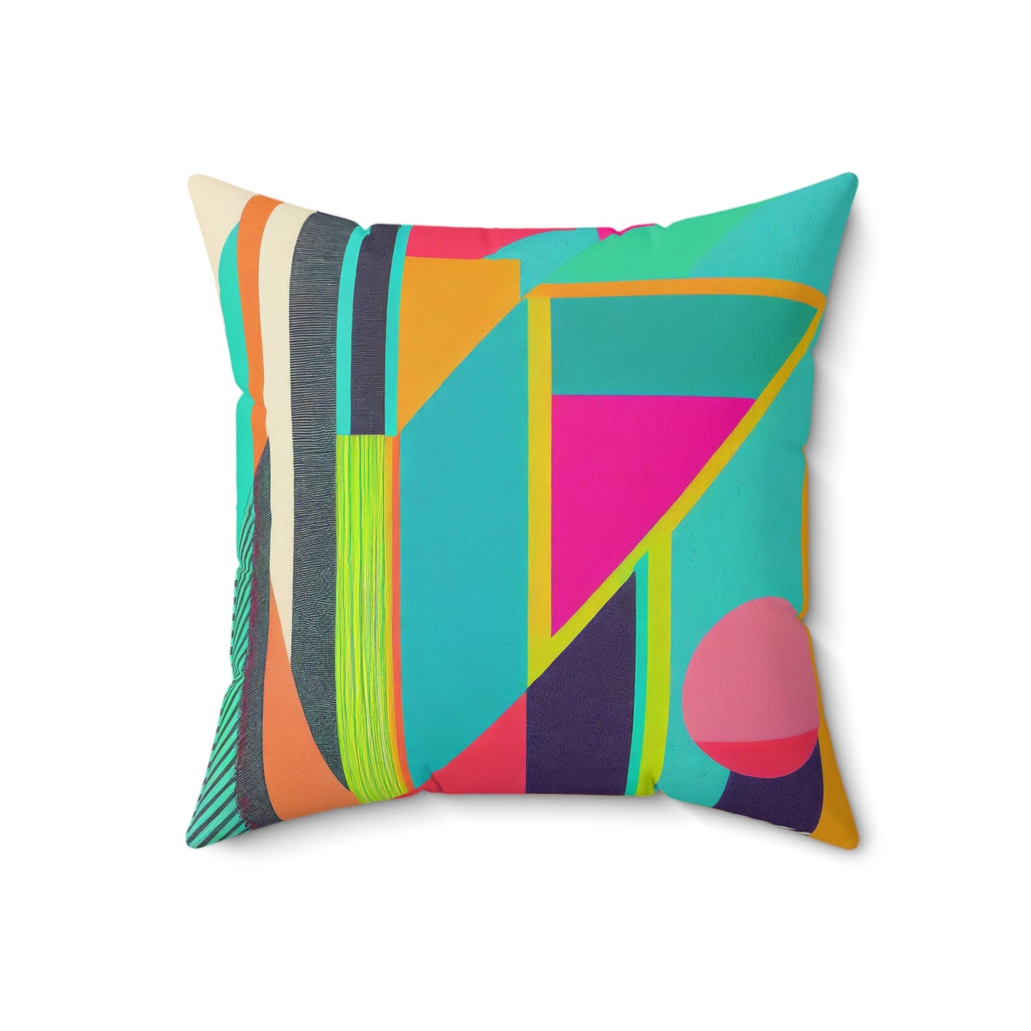 Abstract Pop Art Deco Colorful Square Pillows - POP DECO