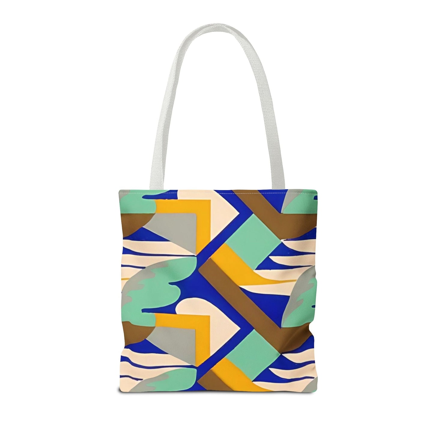 Dopamine Deco Abstract Art Tote Bag | Art Deco Kaleidoscope Colorful Eclectic Totes - POP DECO