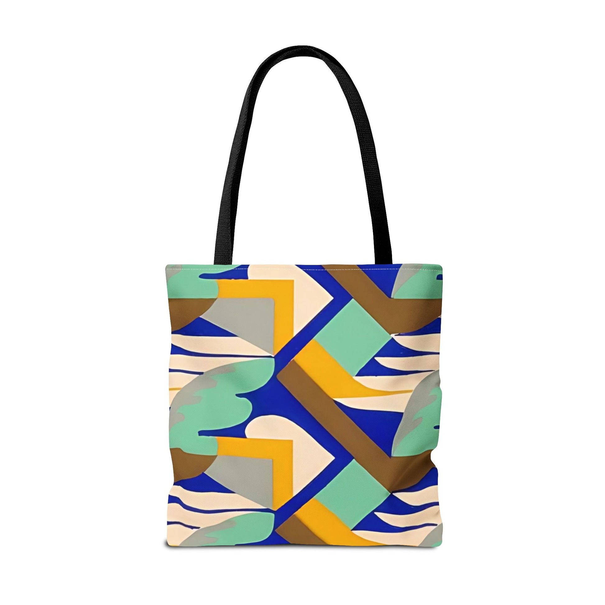 Dopamine Deco Abstract Art Tote Bag | Art Deco Kaleidoscope Colorful Eclectic Totes - POP DECO