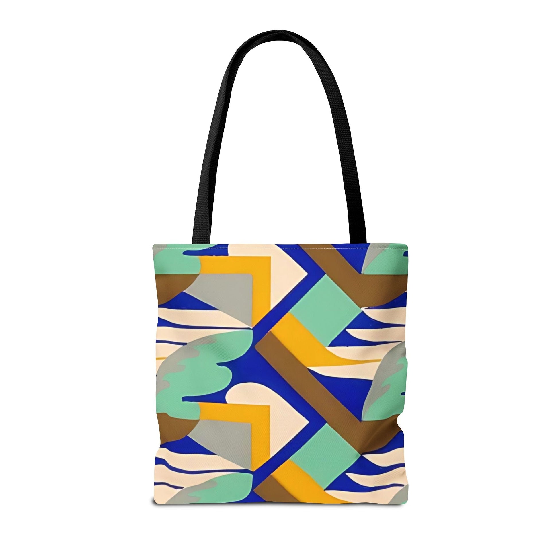 Dopamine Deco Abstract Art Tote Bag | Art Deco Kaleidoscope Colorful Eclectic Totes - POP DECO