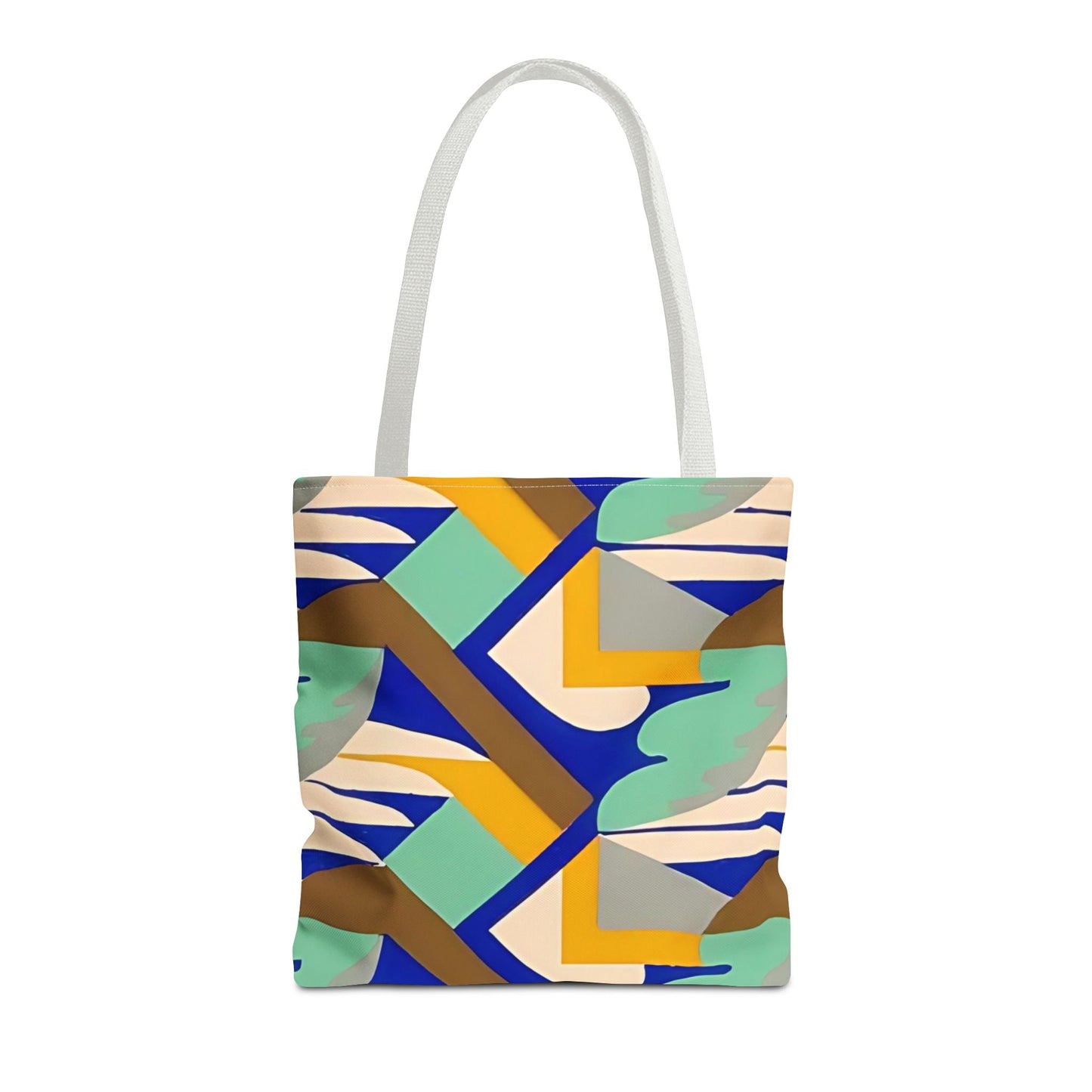 Dopamine Deco Abstract Art Tote Bag | Art Deco Kaleidoscope Colorful Eclectic Totes - POP DECO