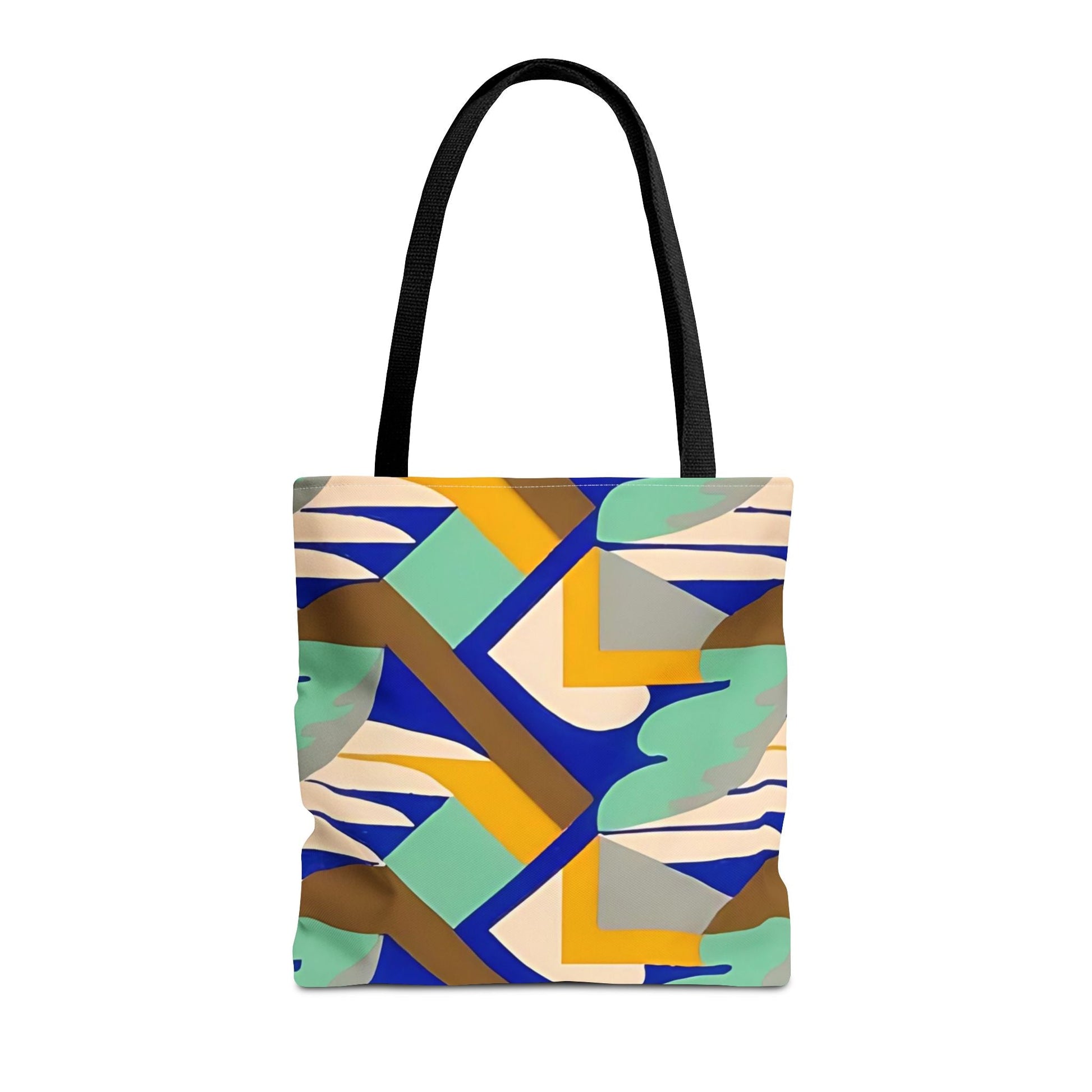 Dopamine Deco Abstract Art Tote Bag | Art Deco Kaleidoscope Colorful Eclectic Totes - POP DECO