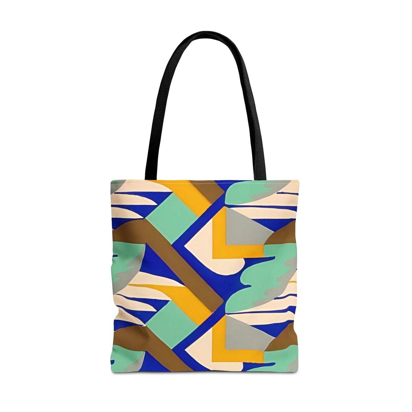 Dopamine Deco Abstract Art Tote Bag | Art Deco Kaleidoscope Colorful Eclectic Totes - POP DECO