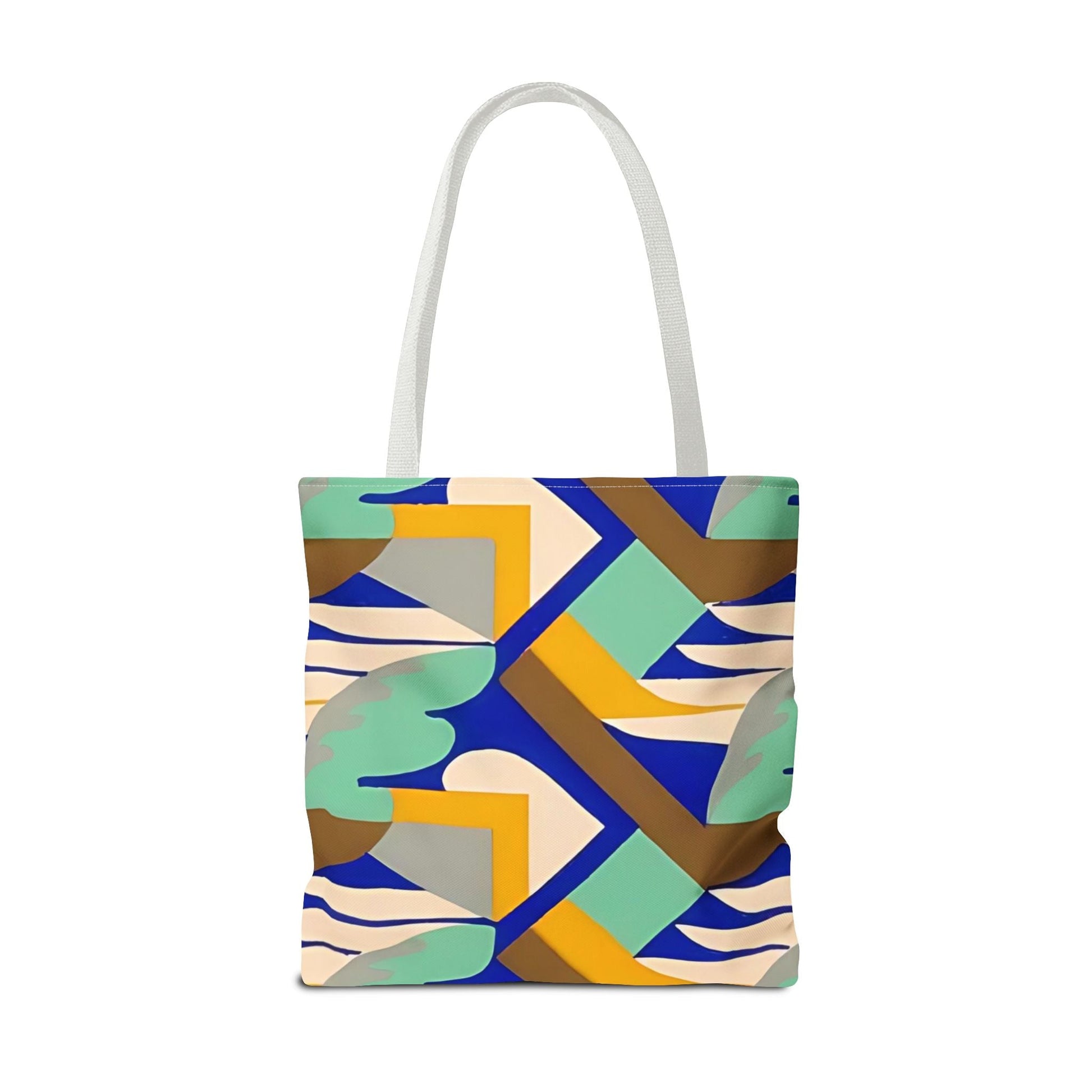 Dopamine Deco Abstract Art Tote Bag | Art Deco Kaleidoscope Colorful Eclectic Totes - POP DECO