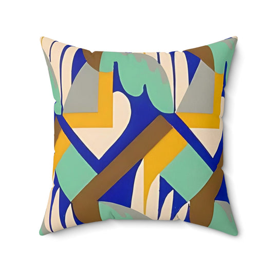 Dopamine Deco Cushion | Abstract Art Deco Kaleidoscope Colorful Throw Pillows - POP DECO