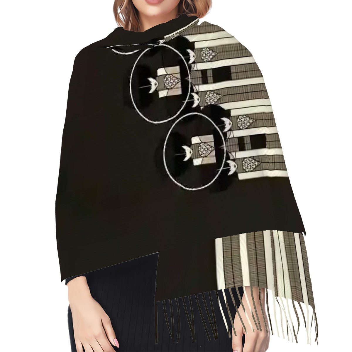 Fringed Scarf - POP DECO