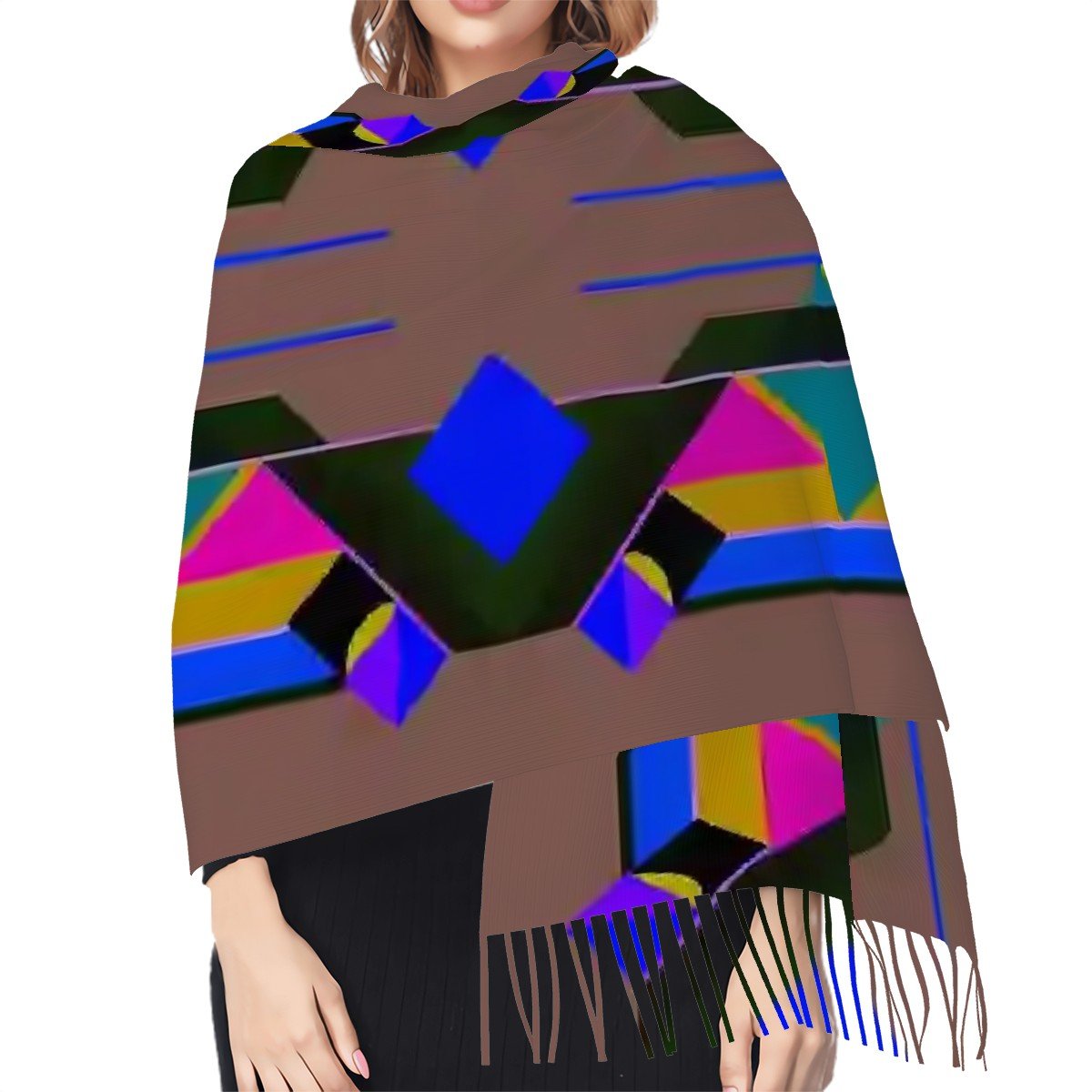 Fringed Scarf - POP DECO