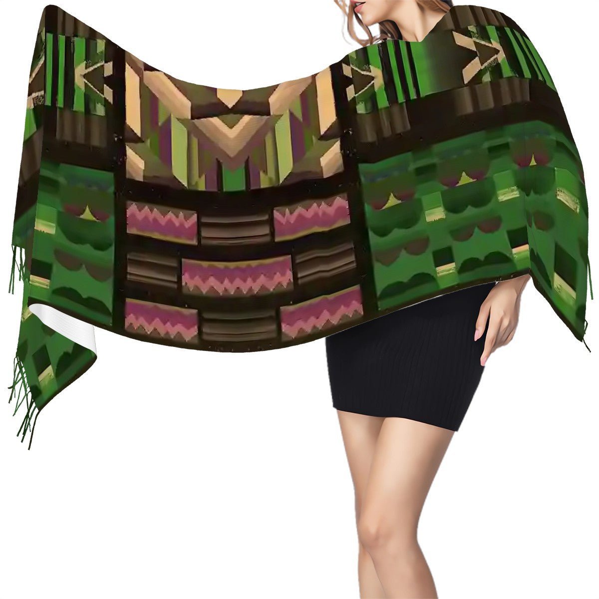 Fringed Scarf - POP DECO