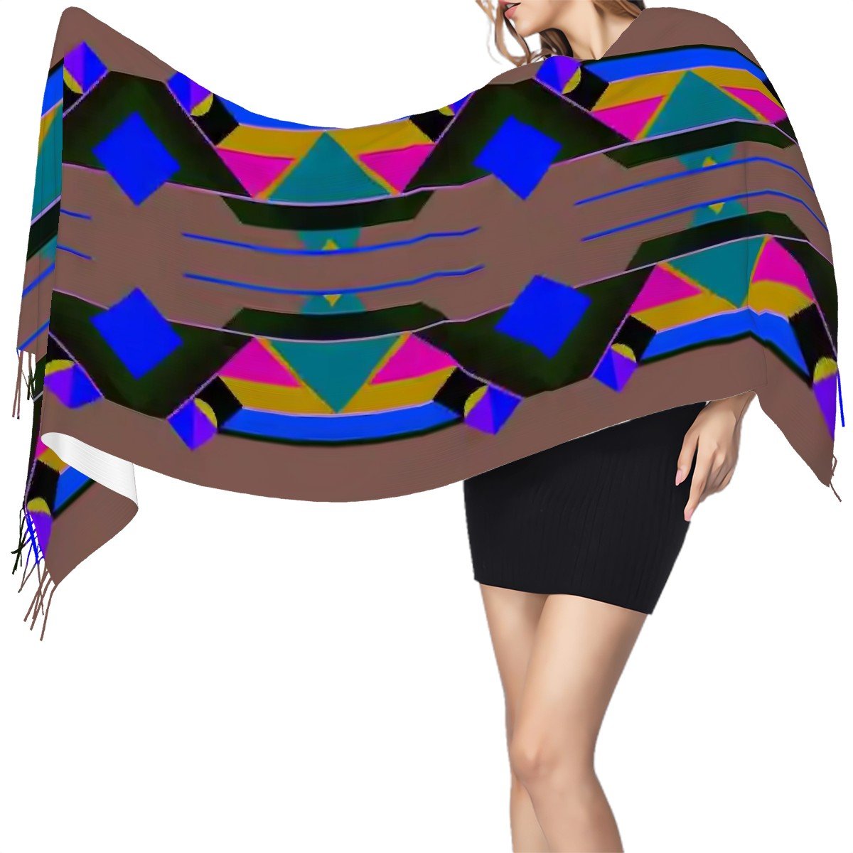 Fringed Scarf - POP DECO