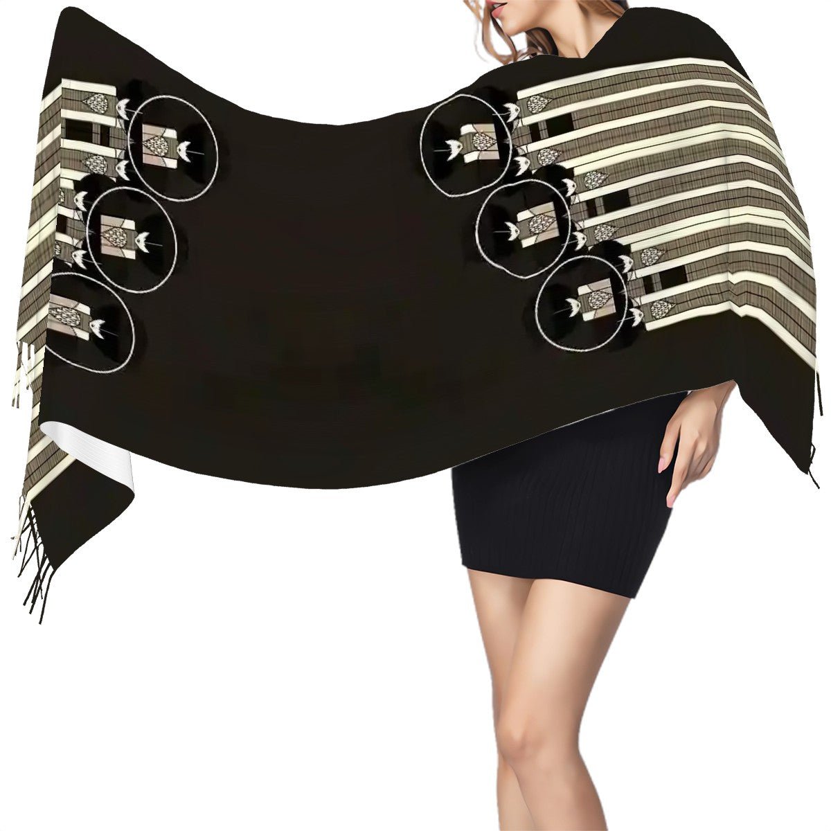 Fringed Scarf - POP DECO