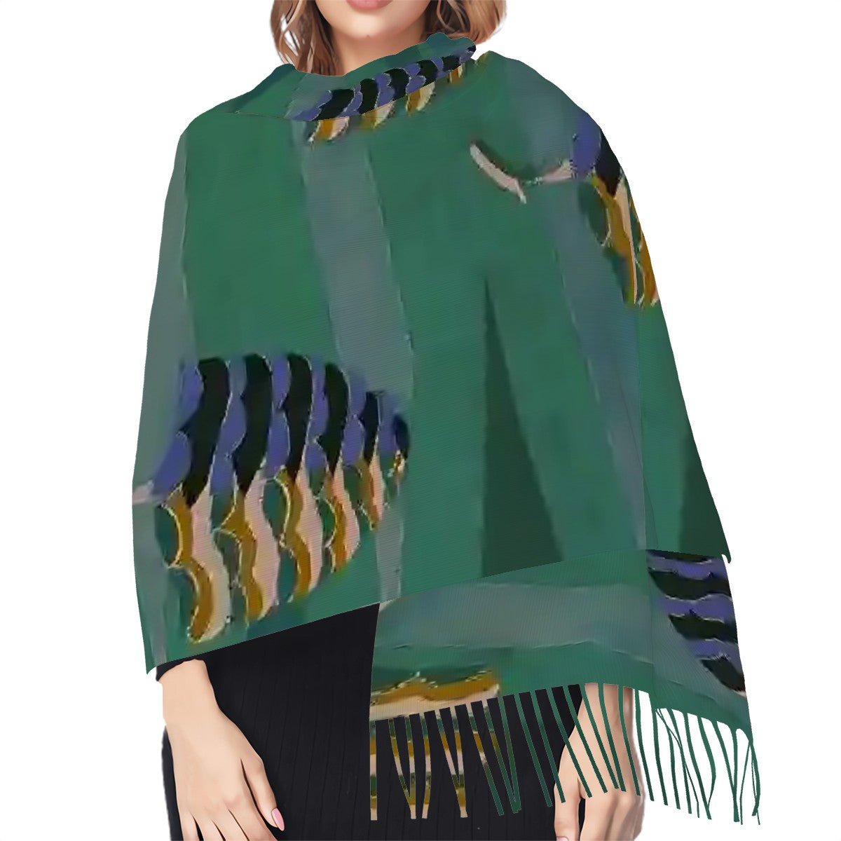 Fringed Scarf - POP DECO