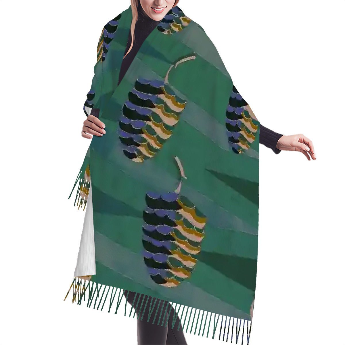 Fringed Scarf - POP DECO