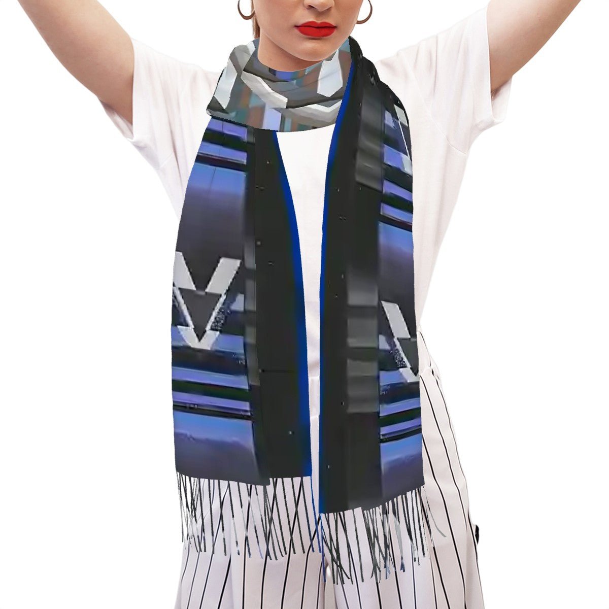 Fringed Scarf - POP DECO