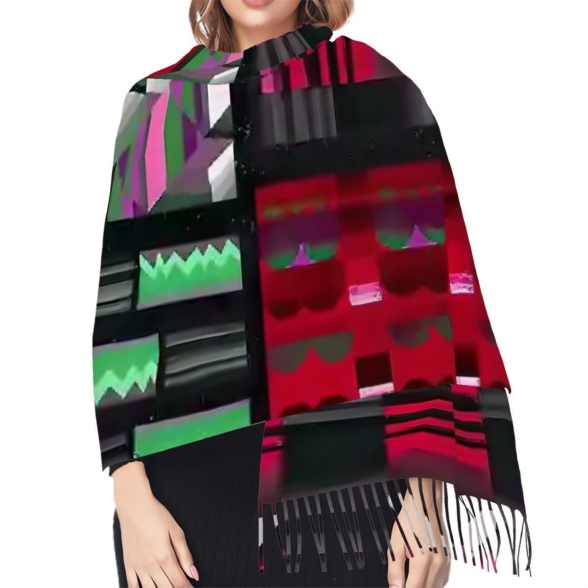 Fringed Scarf - POP DECO