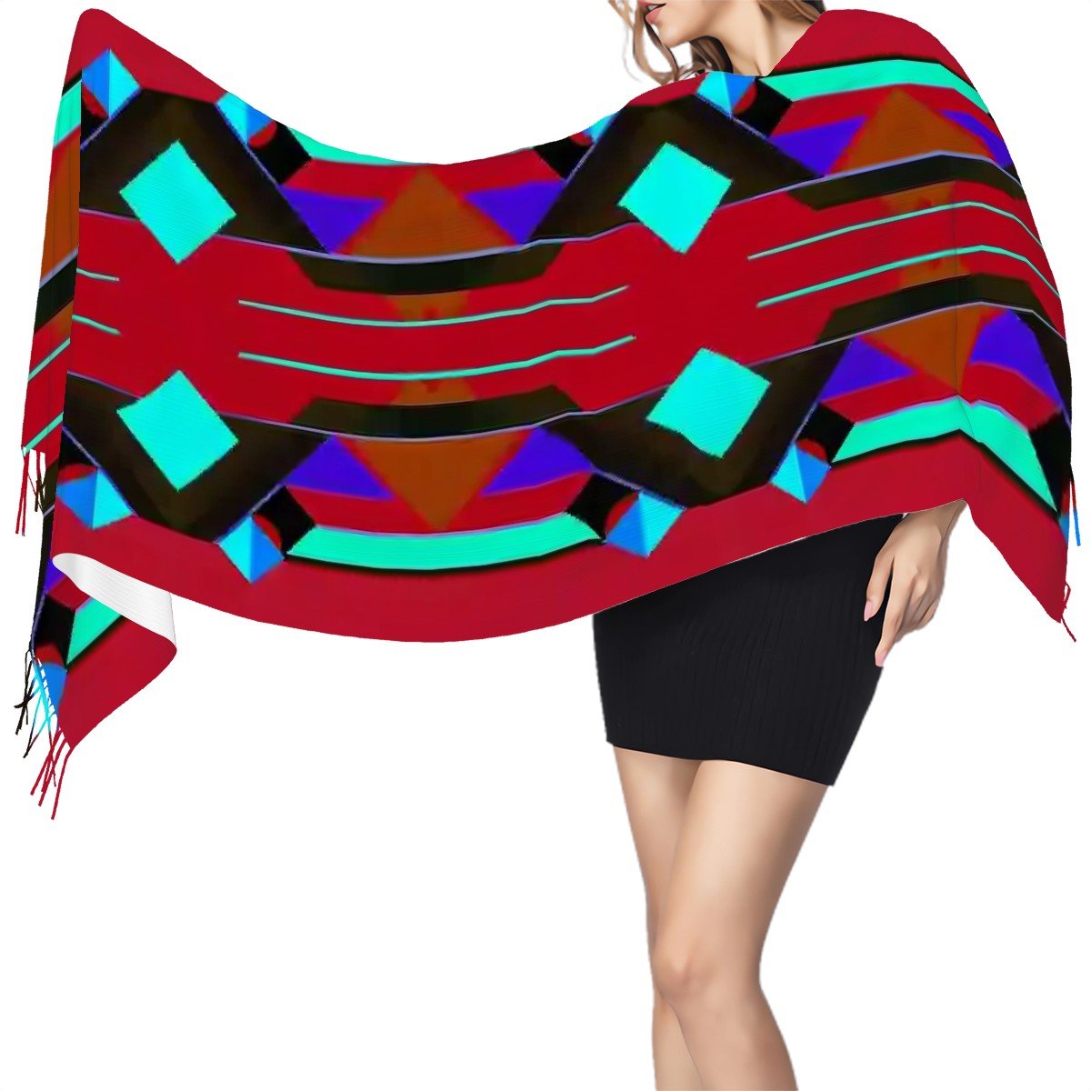 Fringed Scarf - POP DECO