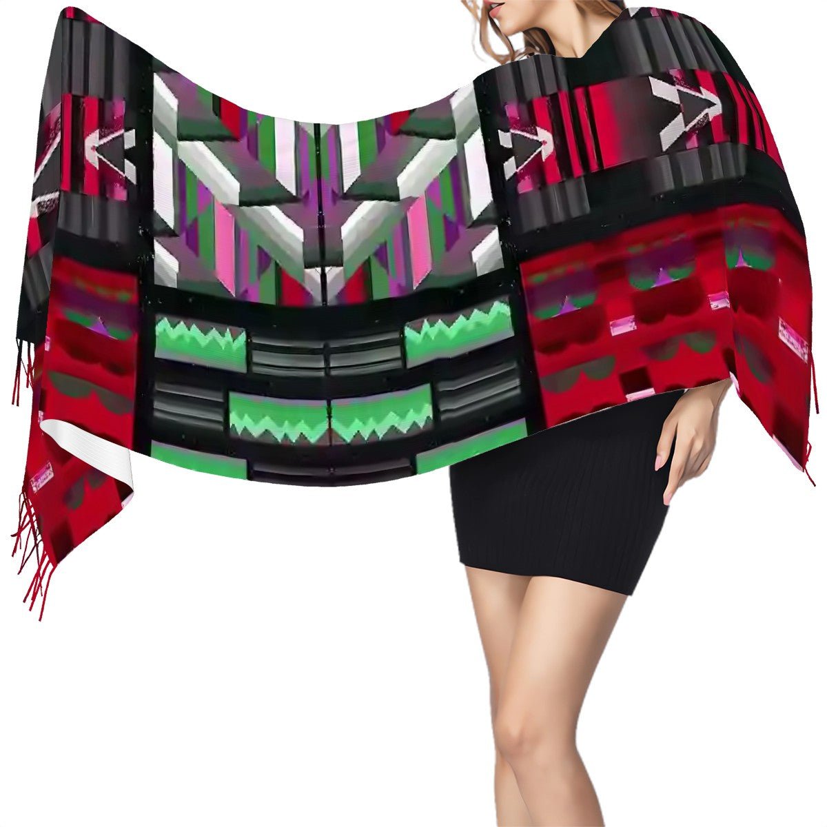 Fringed Scarf - POP DECO