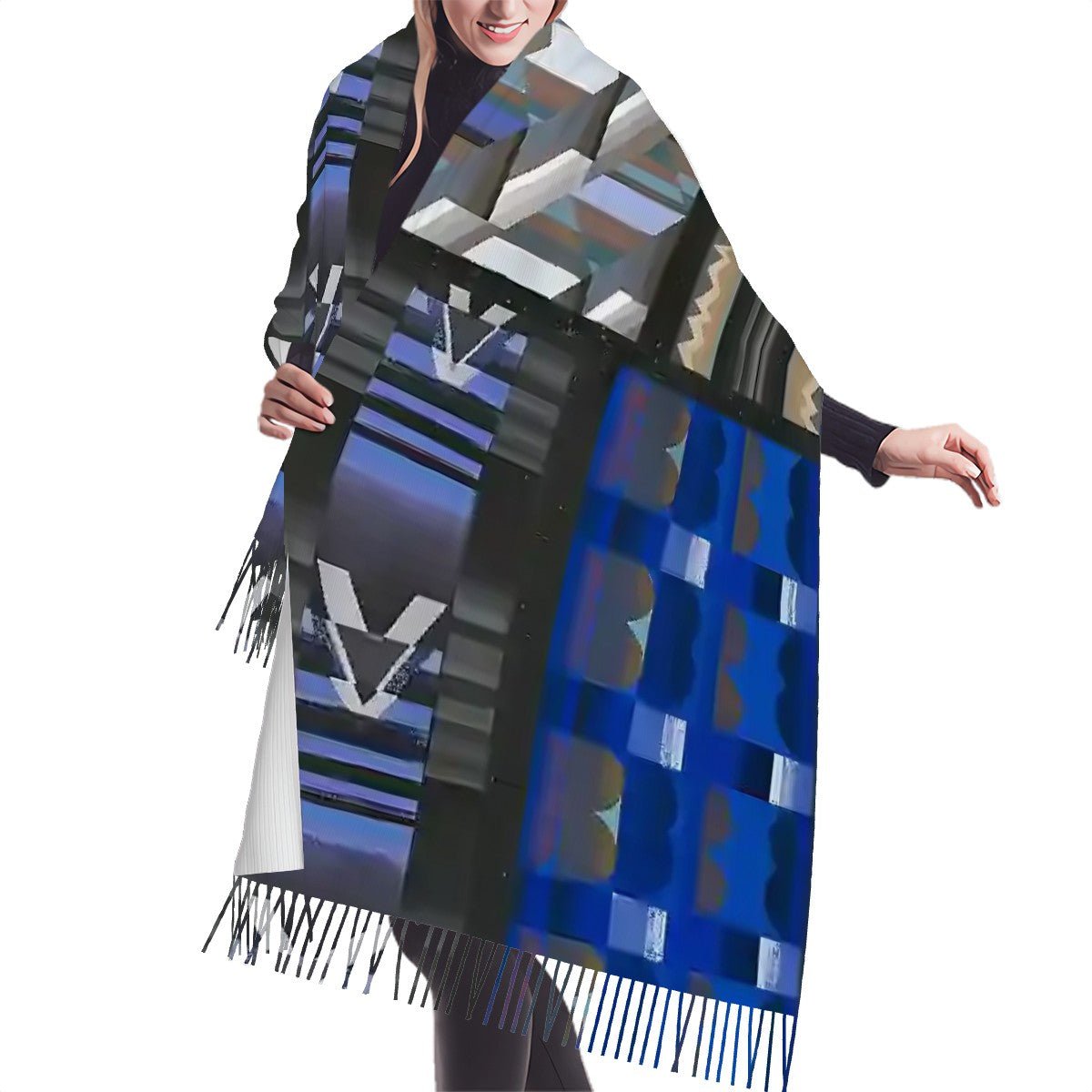 Fringed Scarf - POP DECO