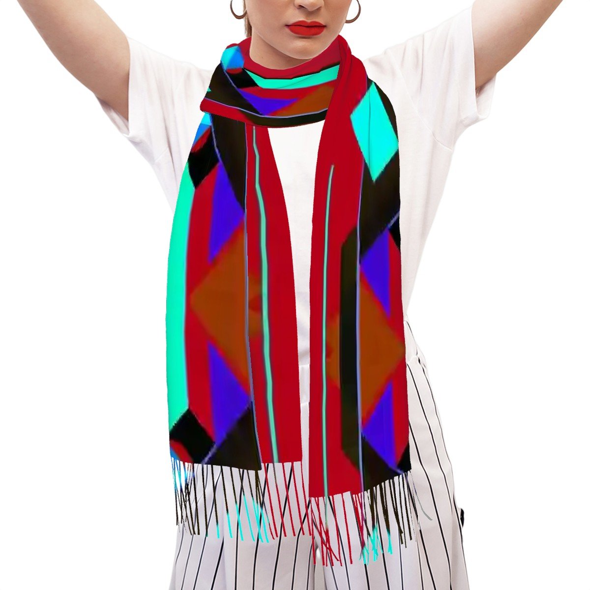 Fringed Scarf - POP DECO