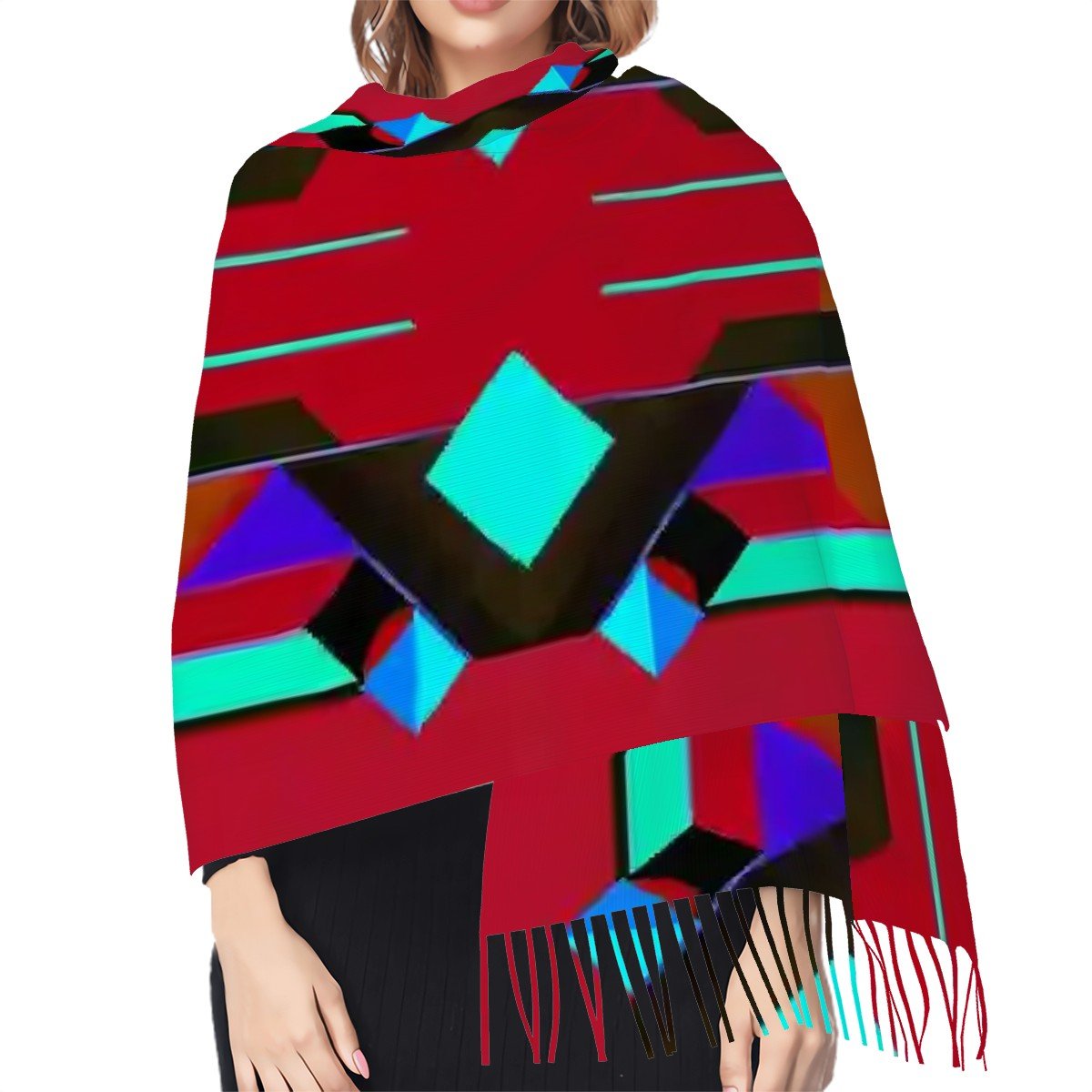 Fringed Scarf - POP DECO