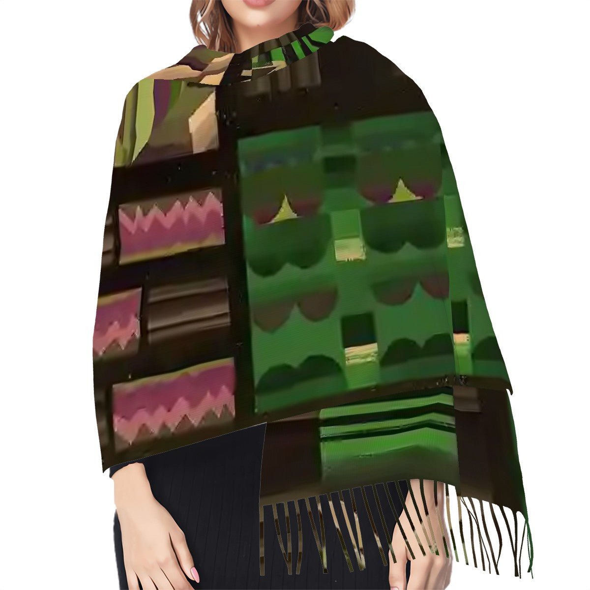 Fringed Scarf - POP DECO