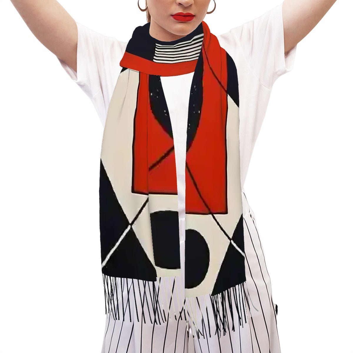 Fringed Scarf - POP DECO