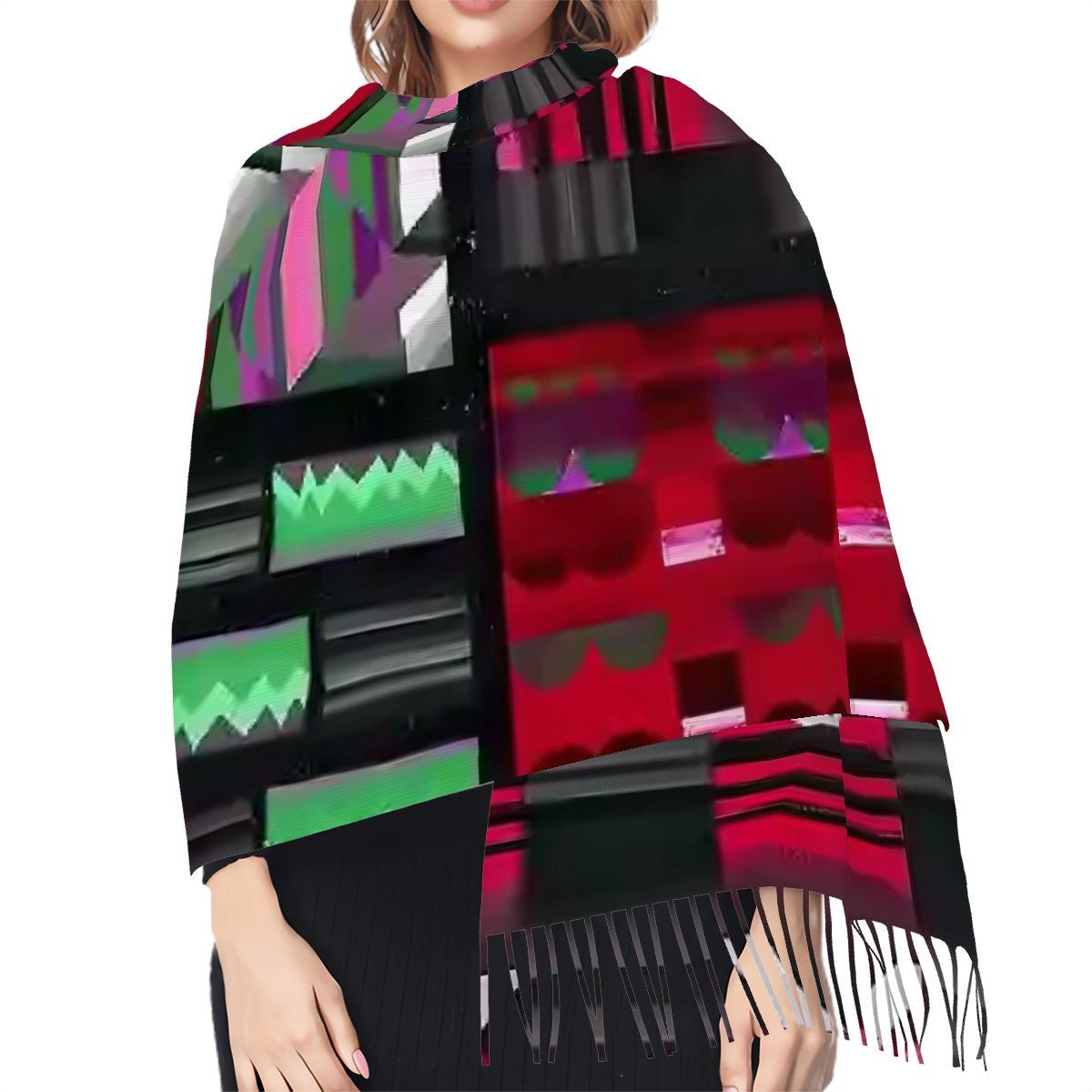 Fringed Scarf - POP DECO