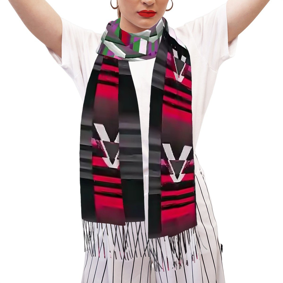 Fringed Scarf - POP DECO