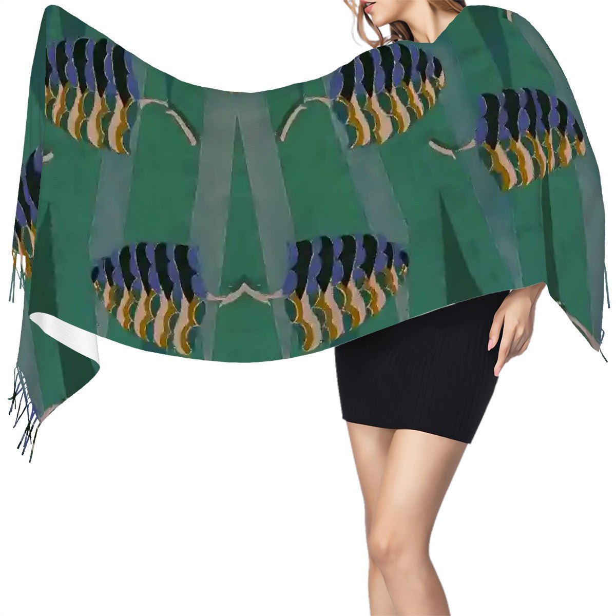 Fringed Scarf - POP DECO