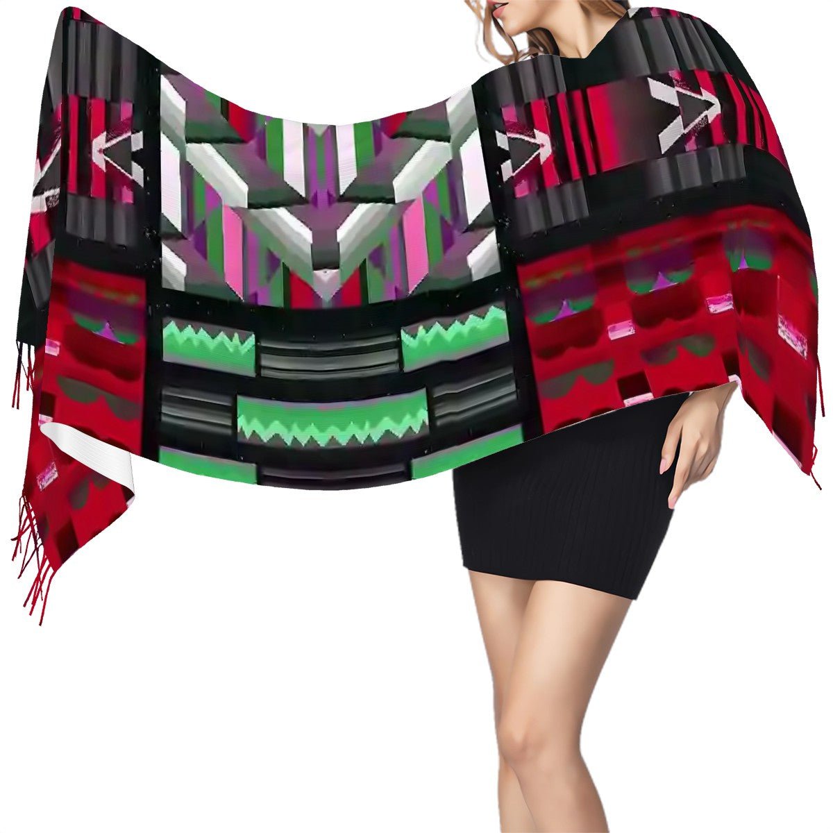 Fringed Scarf - POP DECO