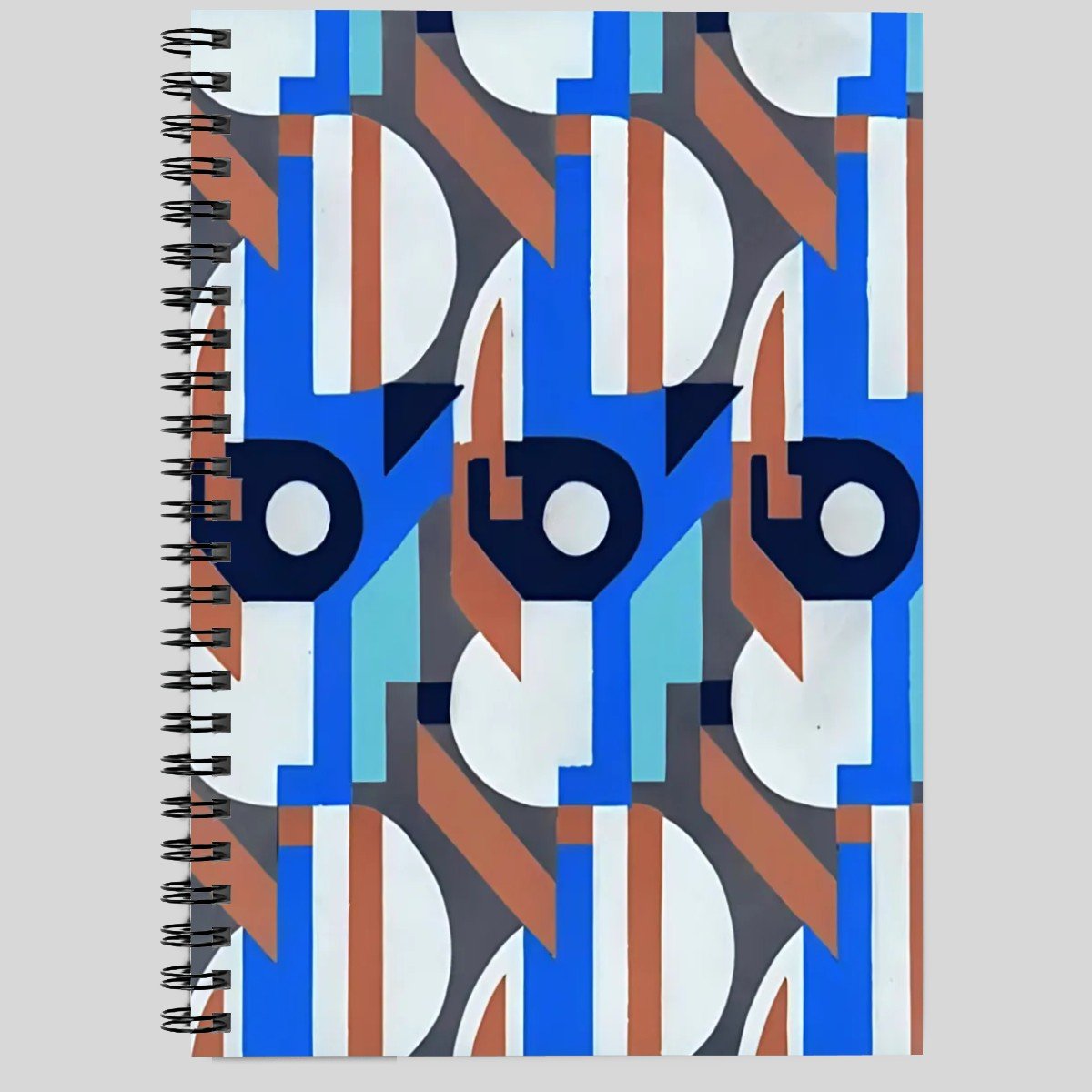 Kaleidoscope Reimagined Abstract Spiral Notebook - POP DECO