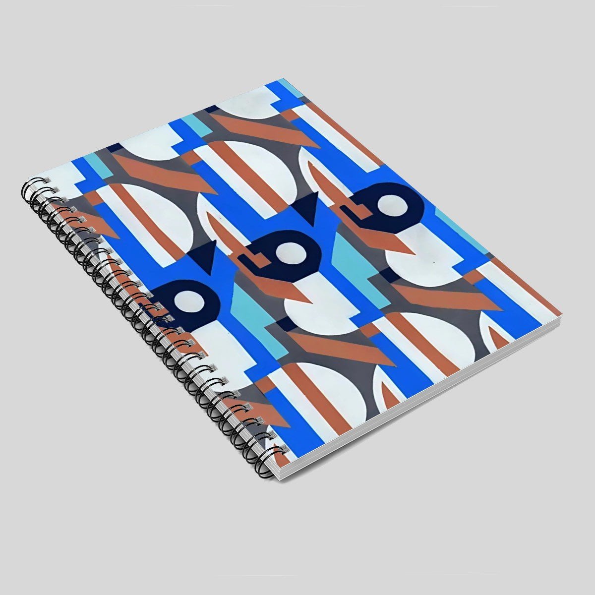 Kaleidoscope Reimagined Abstract Spiral Notebook - POP DECO