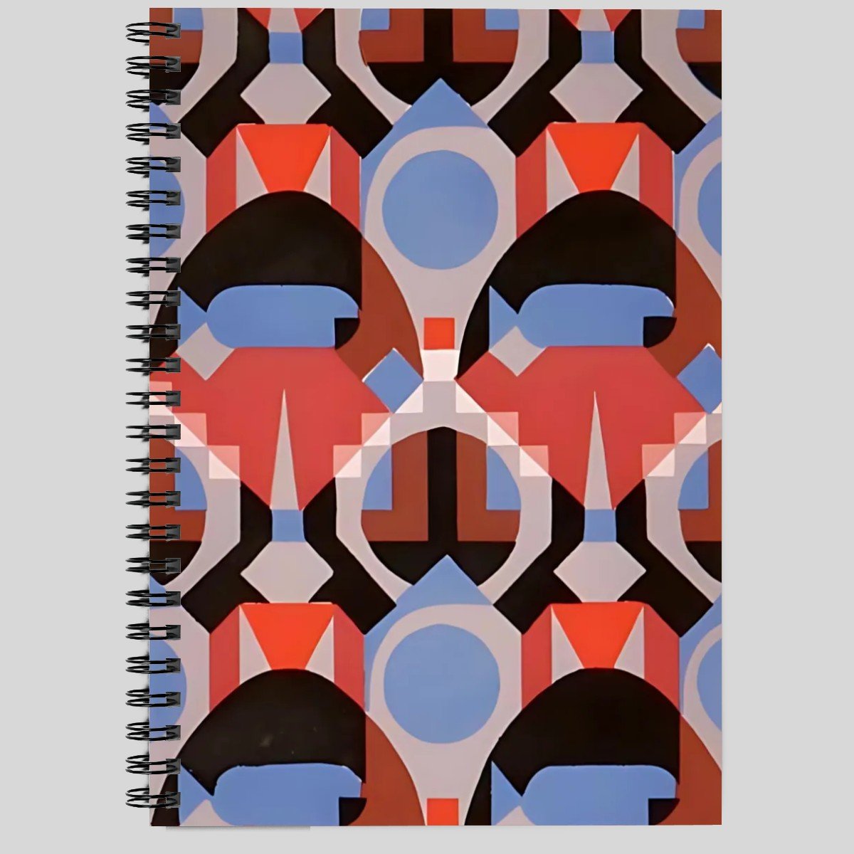 Kaleidoscope Reimagined Abstract Spiral Notebook - POP DECO