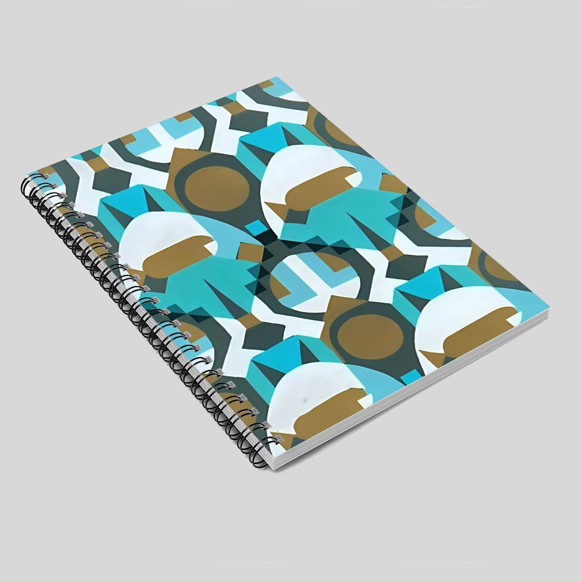 Kaleidoscope Reimagined Abstract Spiral Notebook - POP DECO