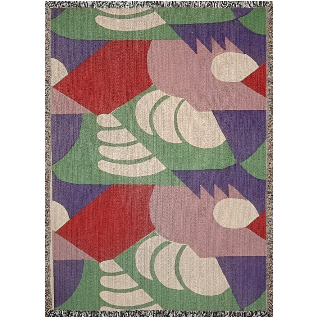 Kaleidoscope Reimagined Art Deco Woven Blankets - POP DECO