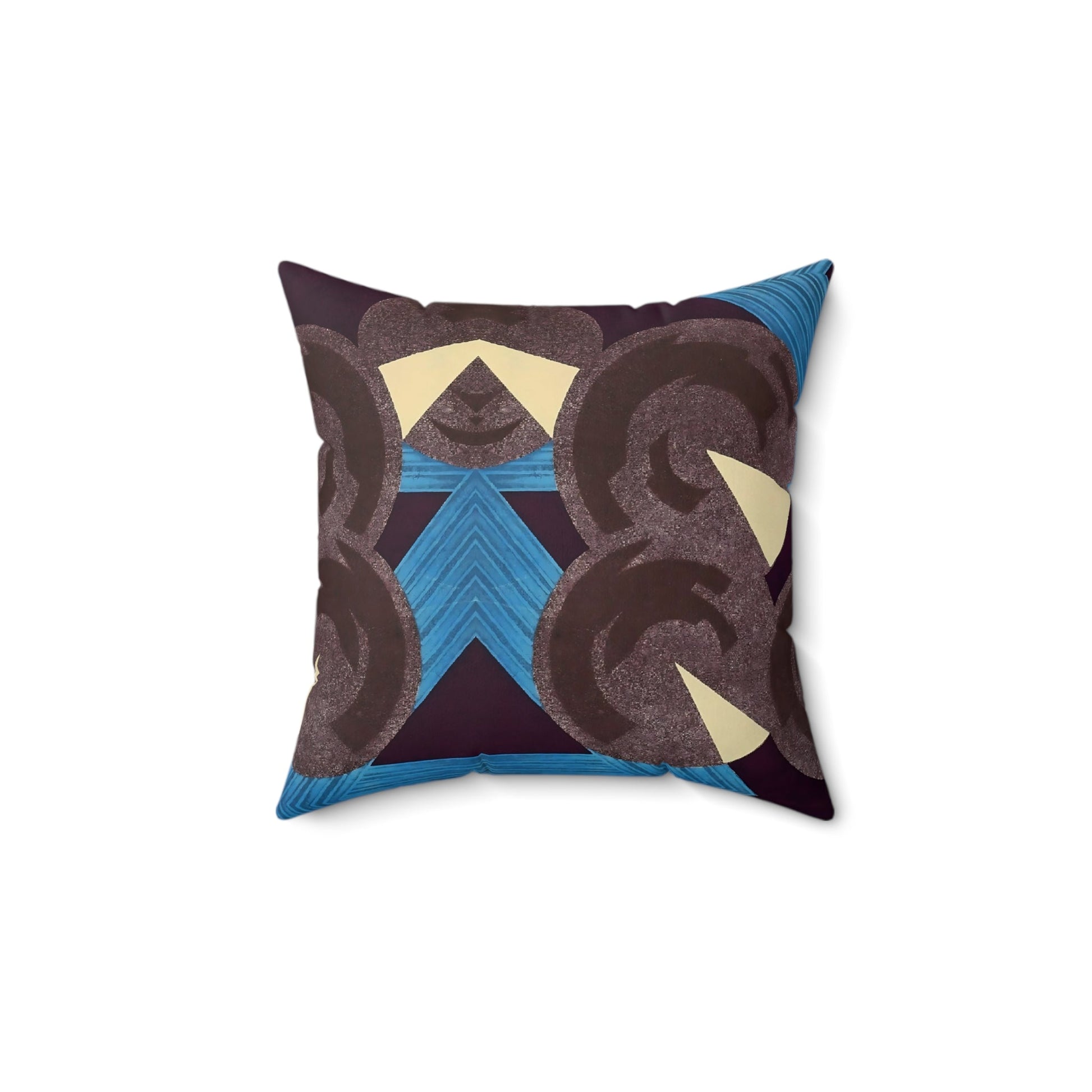 Malachite Earthly Square Throw Pillow - POP DECO