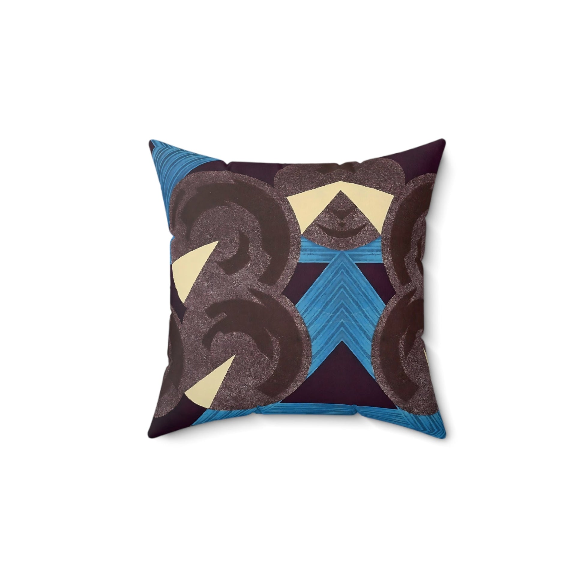 Malachite Earthly Square Throw Pillow - POP DECO