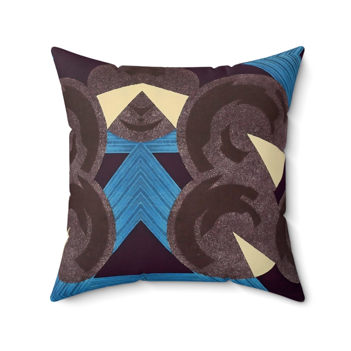 Malachite Earthly Square Throw Pillow - POP DECO