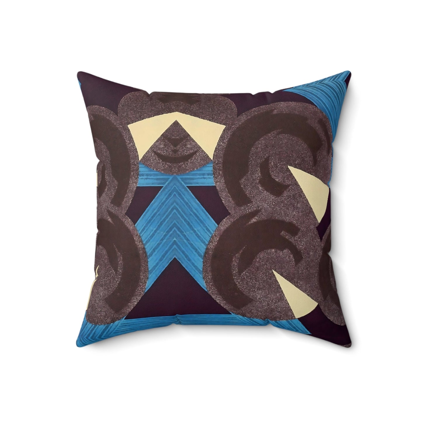 Malachite Earthly Square Throw Pillow - POP DECO