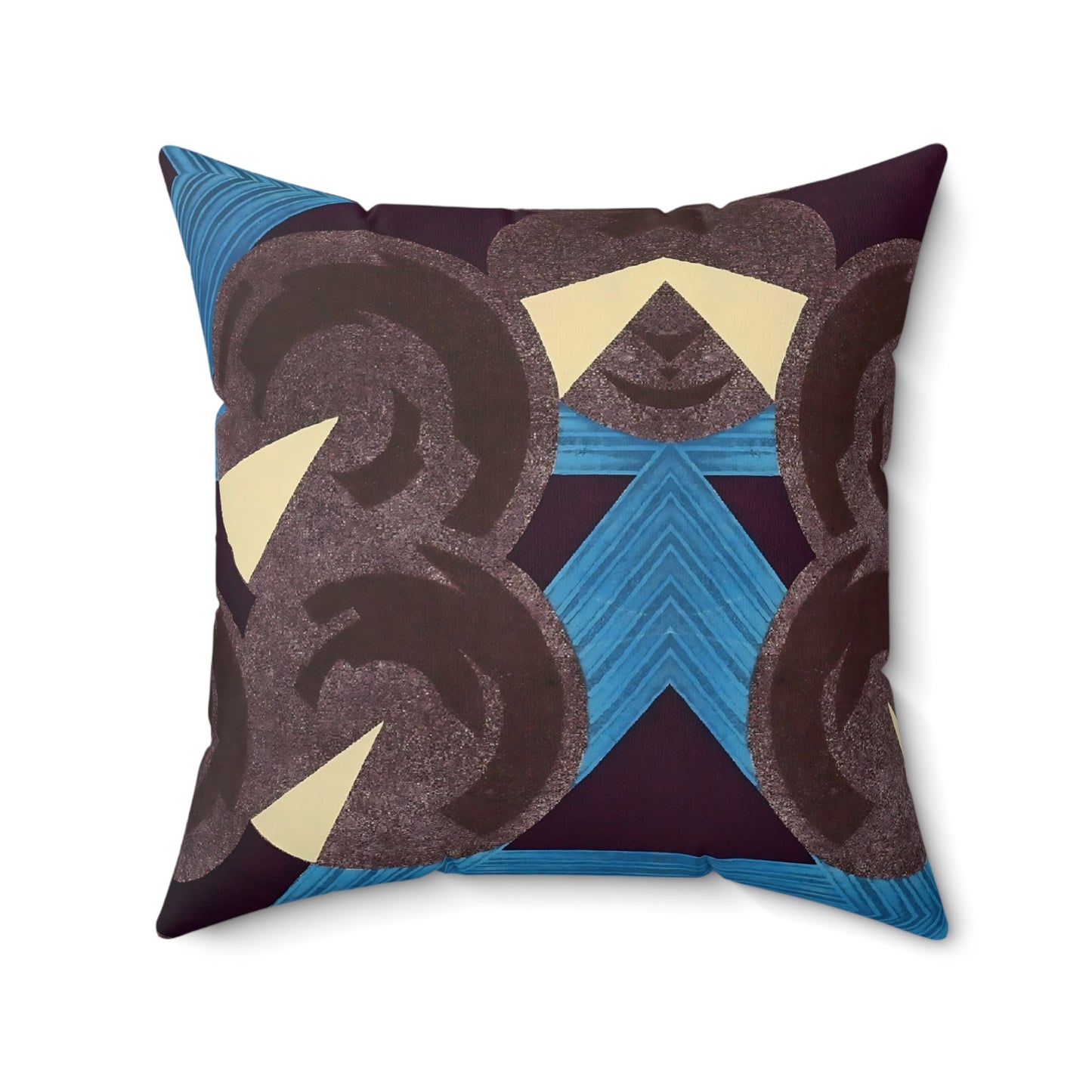 Malachite Earthly Square Throw Pillow - POP DECO